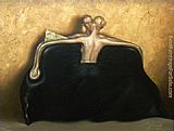 Vladimir Kush Black Purse painting